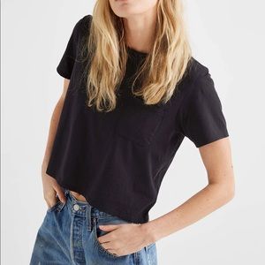 Richer Poorer Pima Boxy Crop Tee